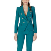 Rinascimento Green Polyester Blazer